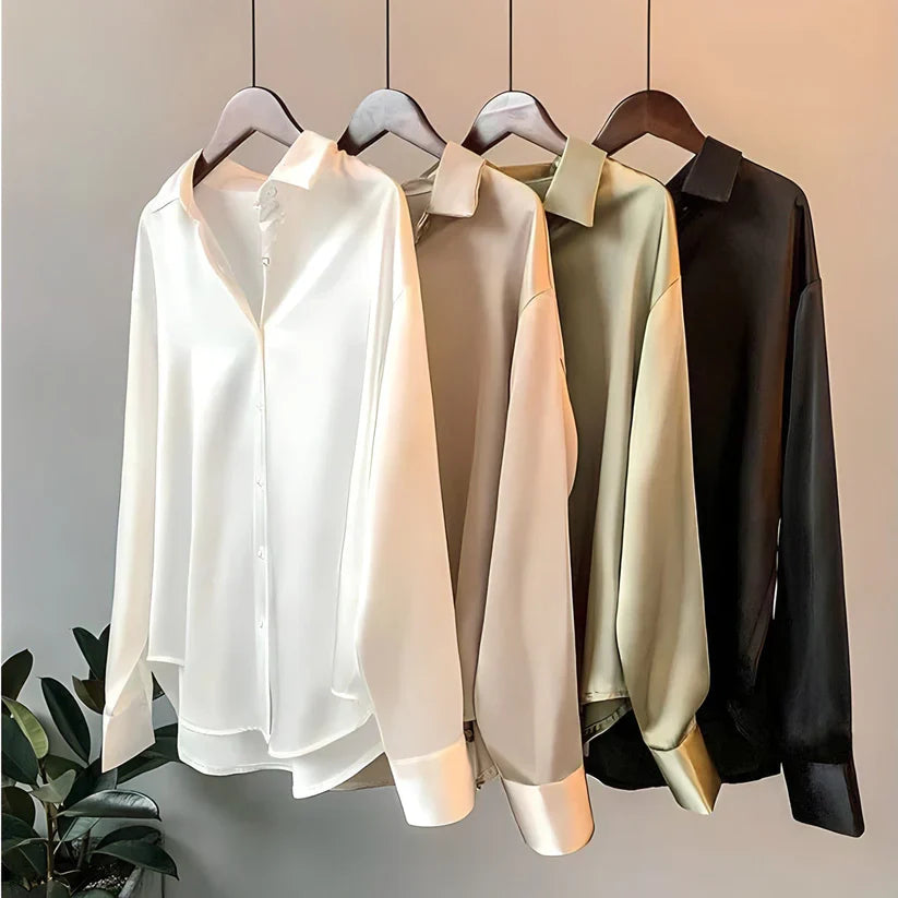 Colette | Viacúčelová košeľa – Diskrétna elegancia a každodenné pohodlie