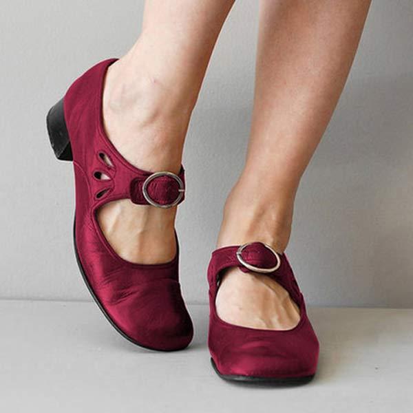 Séraphine | Skor med rem för kvinnor – Retro- och elegant stil