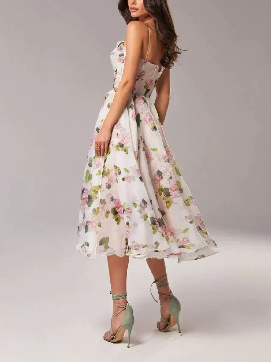 Hanaé | Robe Midi – Coupe Structurée Et Élégance Affirmée