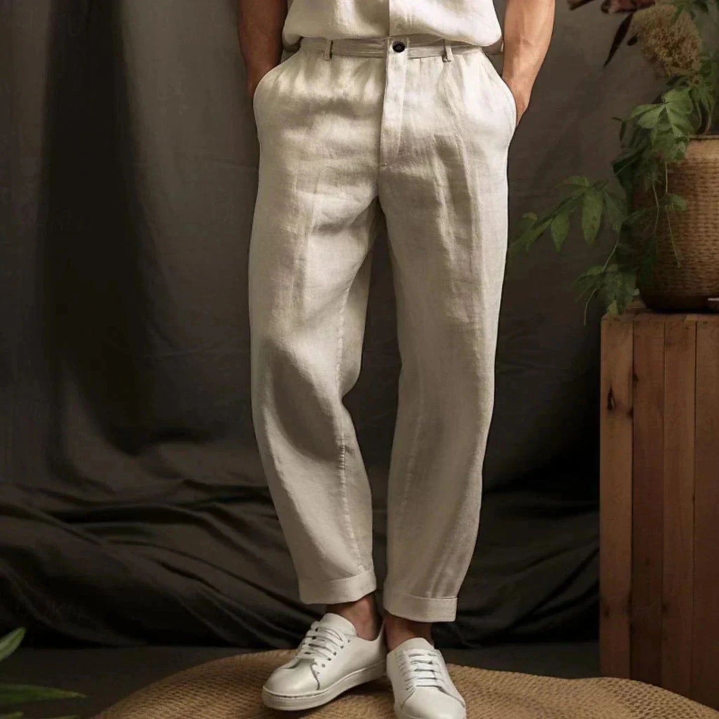 Giuseppe | Pantaloni Leggeri Uomo – Stile Chic Senza Sforzo