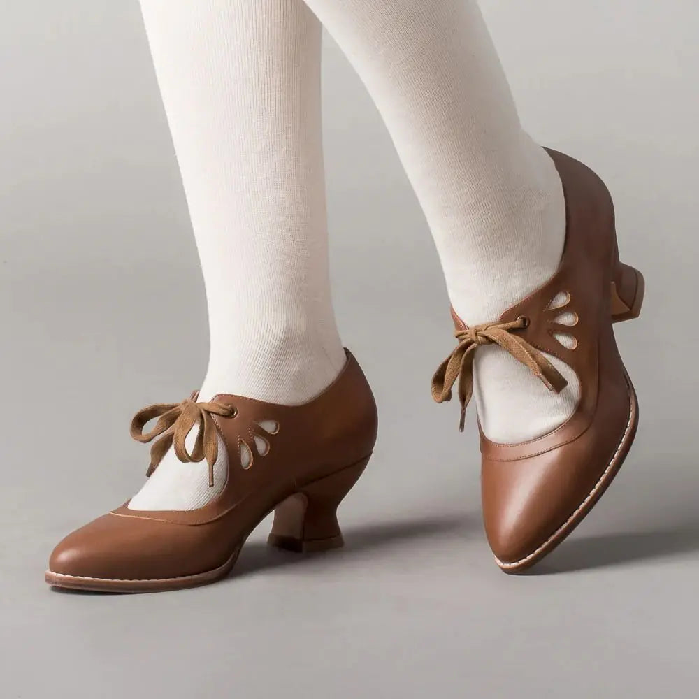 Margaux | Schoenen met een Lage Hak – Vintage Touch voor een Unieke Look