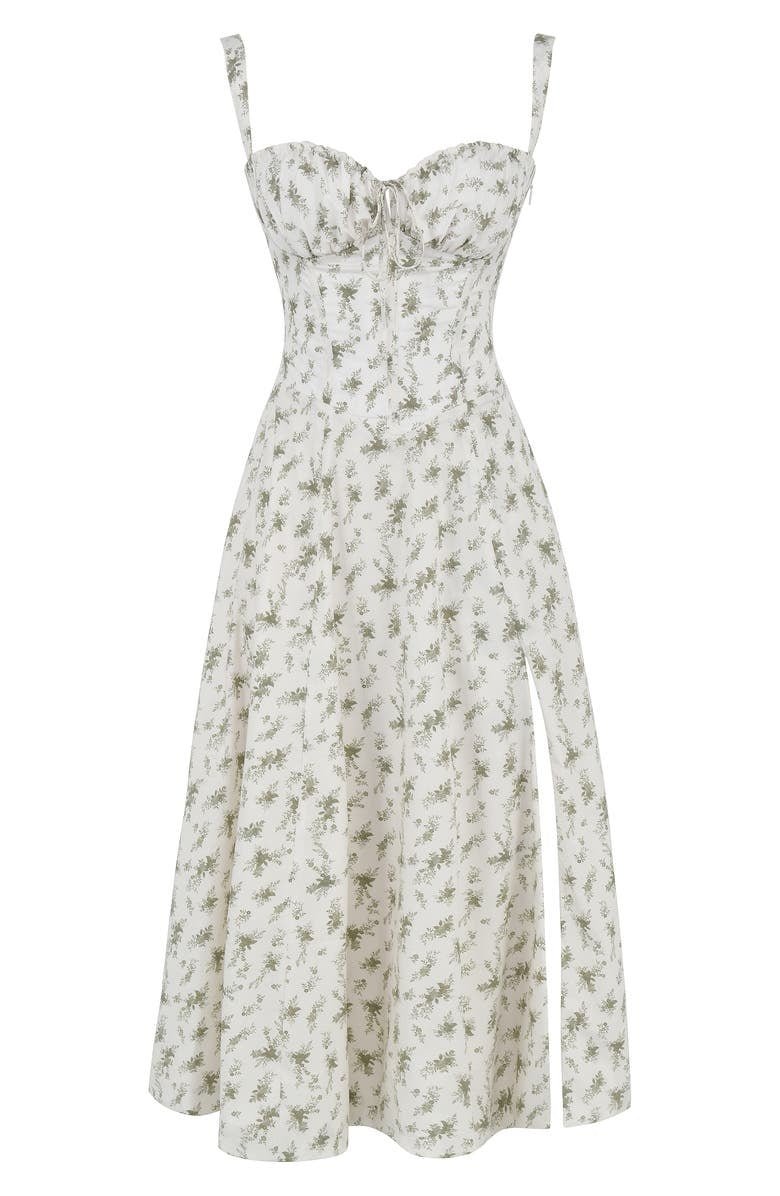 Zélie | Robe Mi-Longue – Allure Corset Et Finesse Moderne