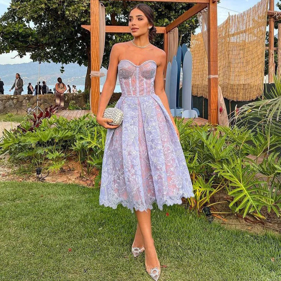 Λίβια | Φόρεμα Midi Bustier – Δομημένη Κομψότητα Και Θηλυκότητα