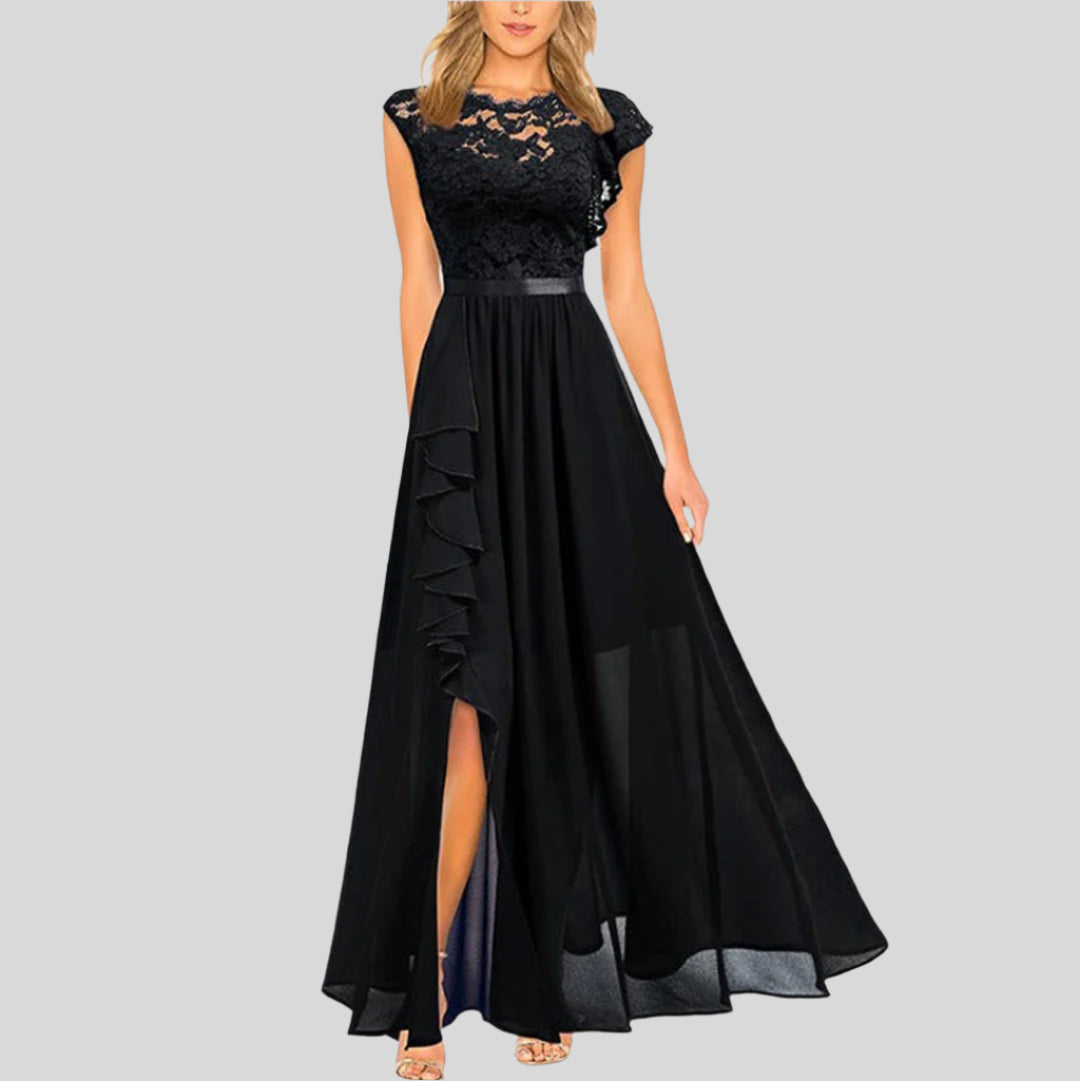 Gwenaëlle | Vestido Largo Sin Mangas Elegante