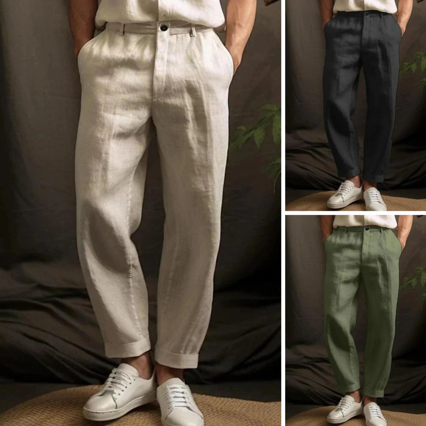 Giuseppe | Pantaloni Leggeri Uomo – Stile Chic Senza Sforzo