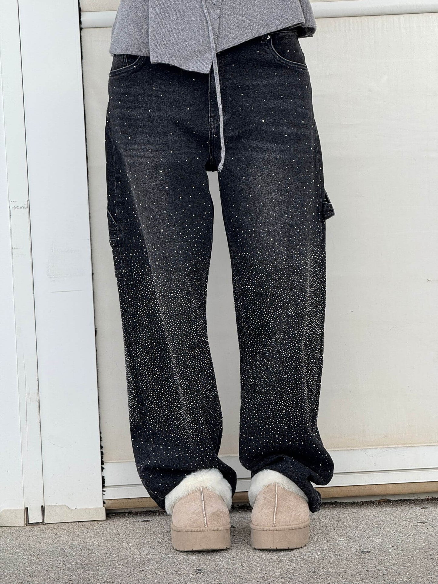 May | Pantalon Mode – Coupe Relax Et Finitions Brillantes