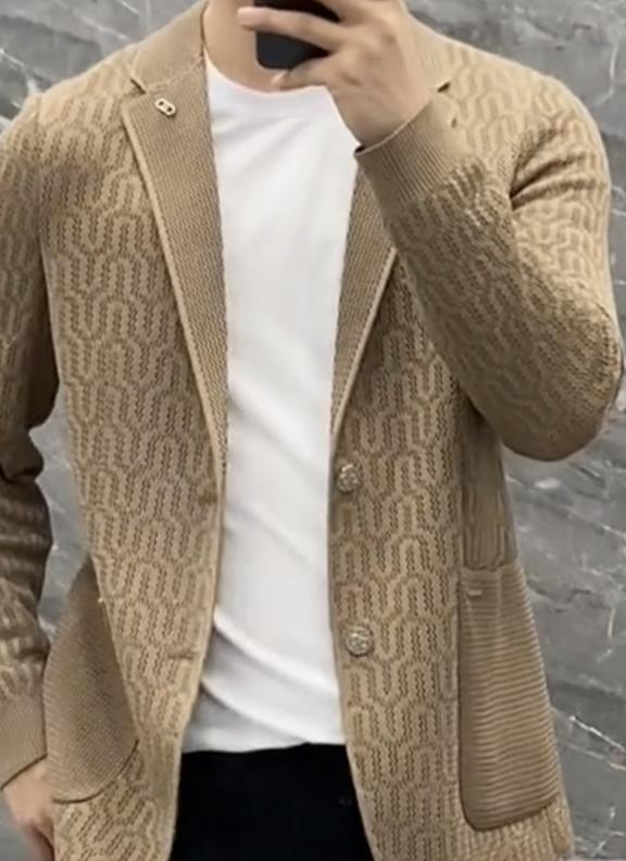 Lucas|Strickanzug für Herren – Komfort und Stil im Alltag