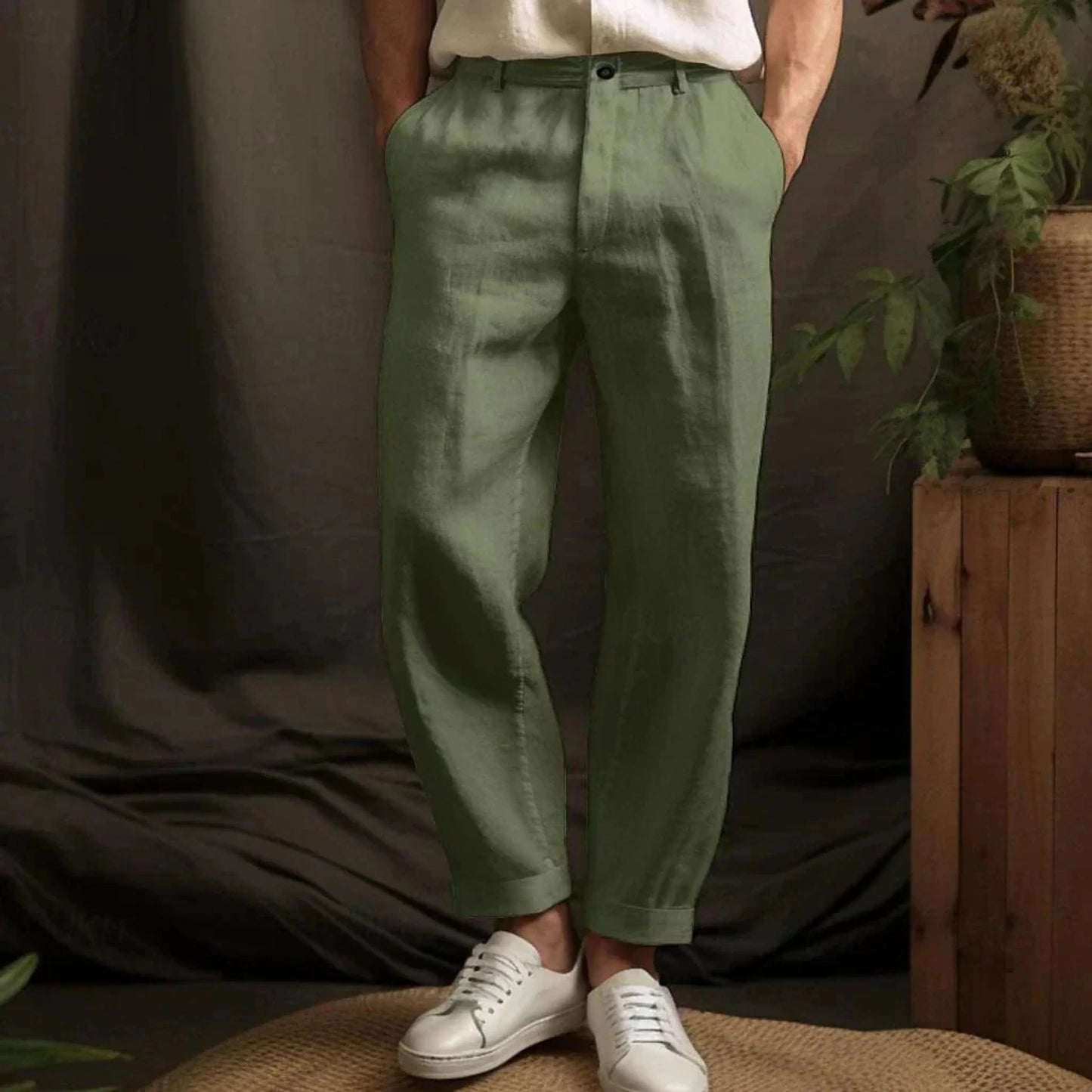 Giuseppe | Pantaloni Leggeri Uomo – Stile Chic Senza Sforzo