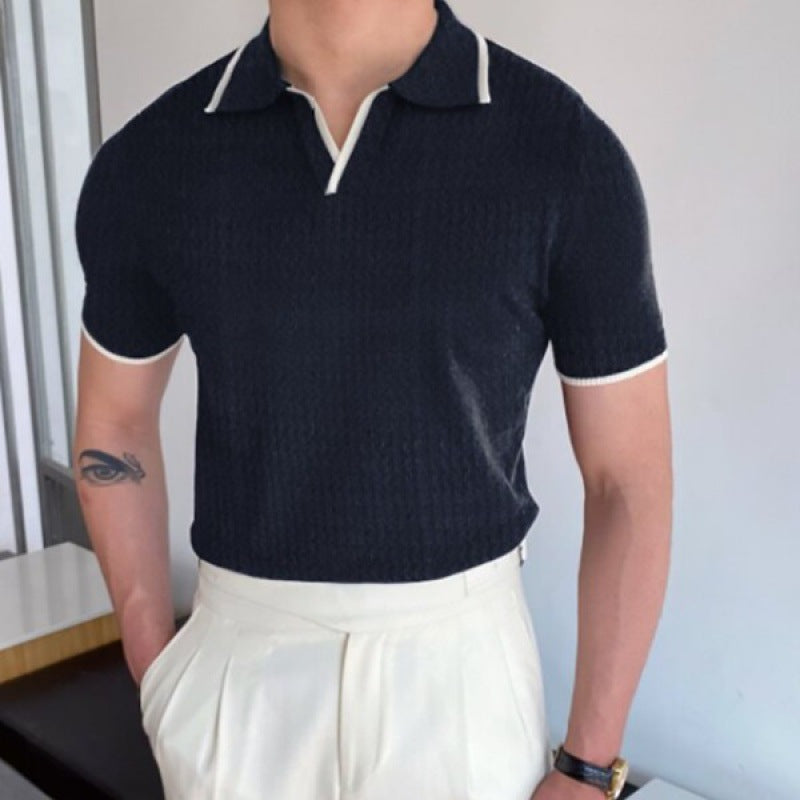 Divin | Polo Col V - Style Et Simplicité