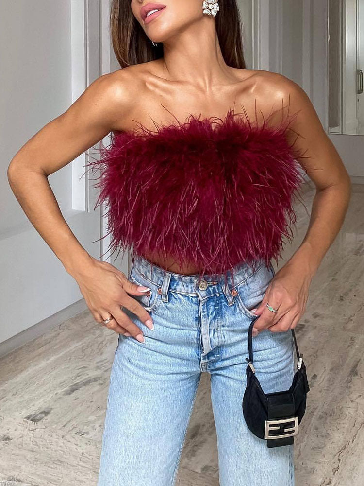 Violeta | Top Bandeau Ženy – Odvážny a Glamour Štýl