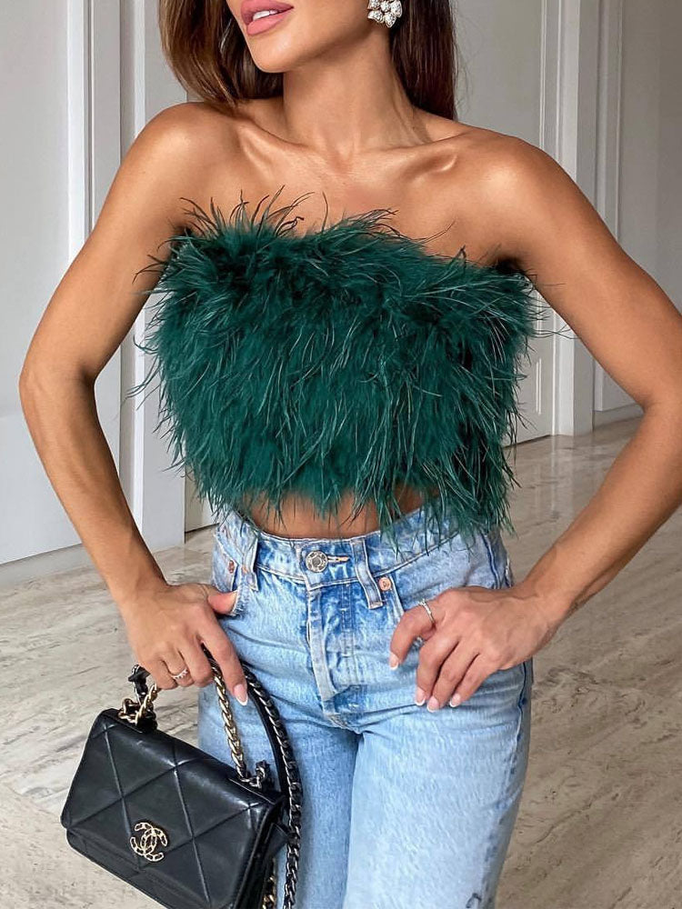 Violeta | Top Bandeau Ženy – Odvážny a Glamour Štýl