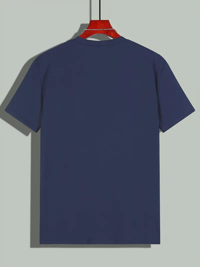 Ewen | Fitted T-shirt with Round Neck Short Sleeves 