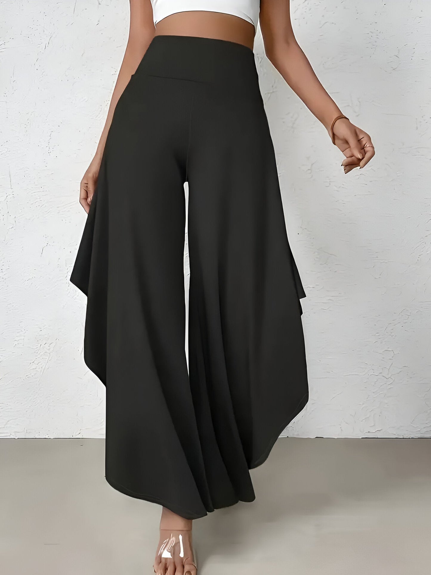 Talia | Pantalon Largă cu Croială Originală – Confort și Stil Relaxat 