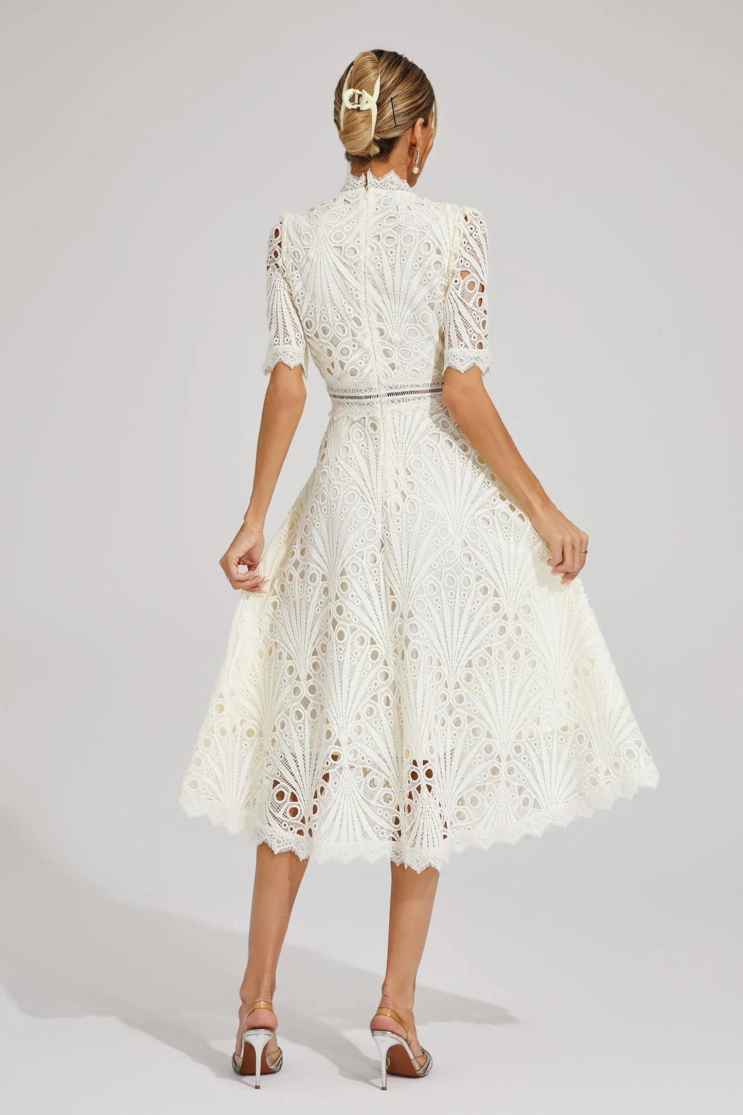 Nadine | Midi Dress – Chic Look and Refined Touches 