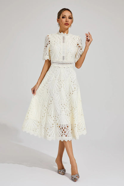 Nadine | Midi Dress – Chic Look and Refined Touches 