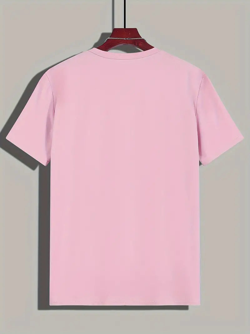 Ewen | Fitted T-shirt with Round Neck Short Sleeves 
