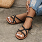Mona | Sandalias de Tiras Cruzadas – Look Estival Chic 