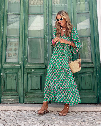 Paloma | Long Loose Dress - Summer Look and Total Relaxation 