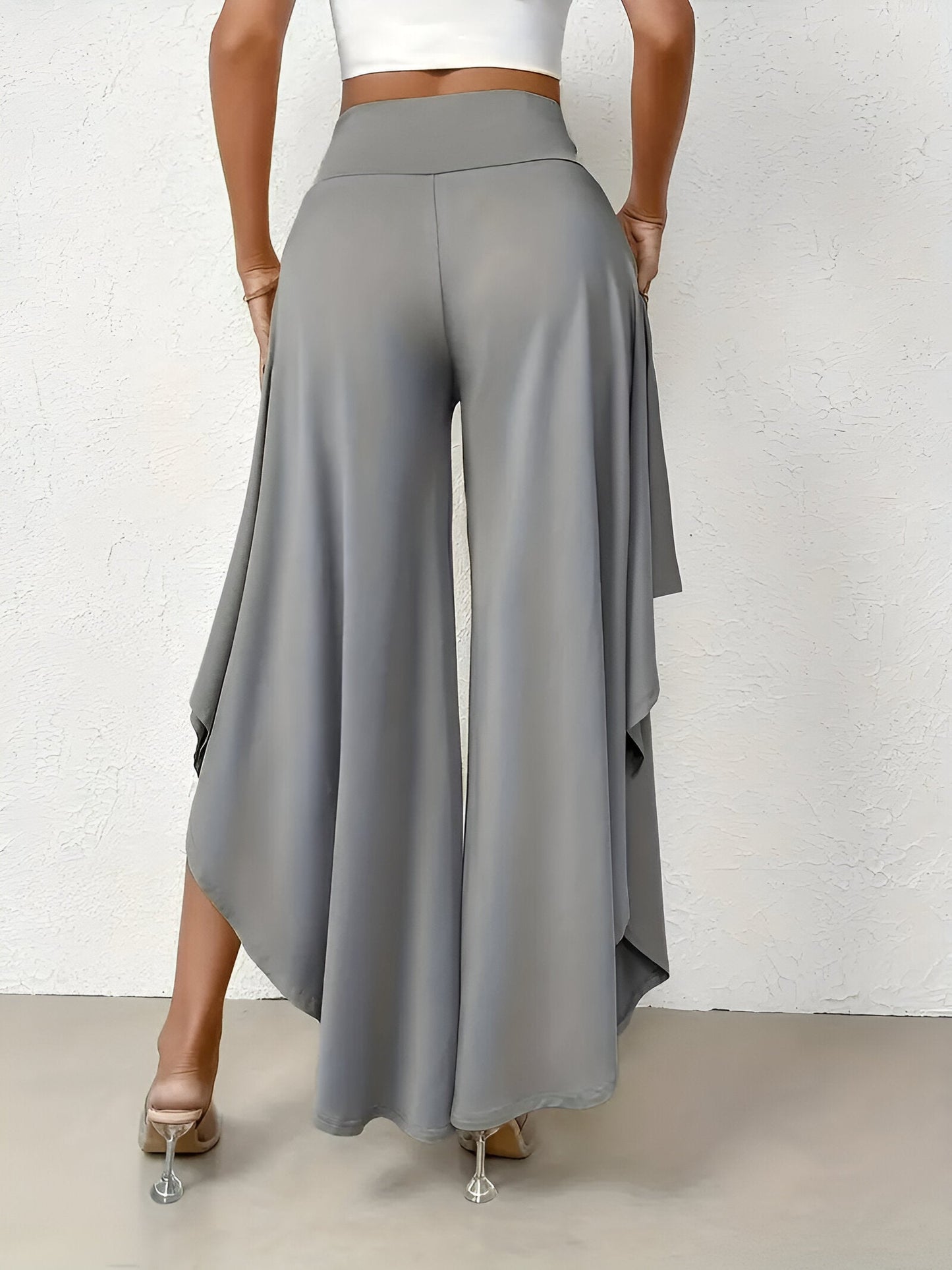 Talia | Pantalon Largă cu Croială Originală – Confort și Stil Relaxat 