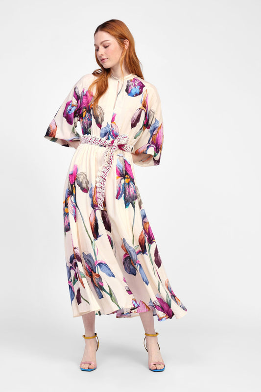 Maïfa | Abito Lungo Stampato – Eleganza Floreale e Allure Fluida 