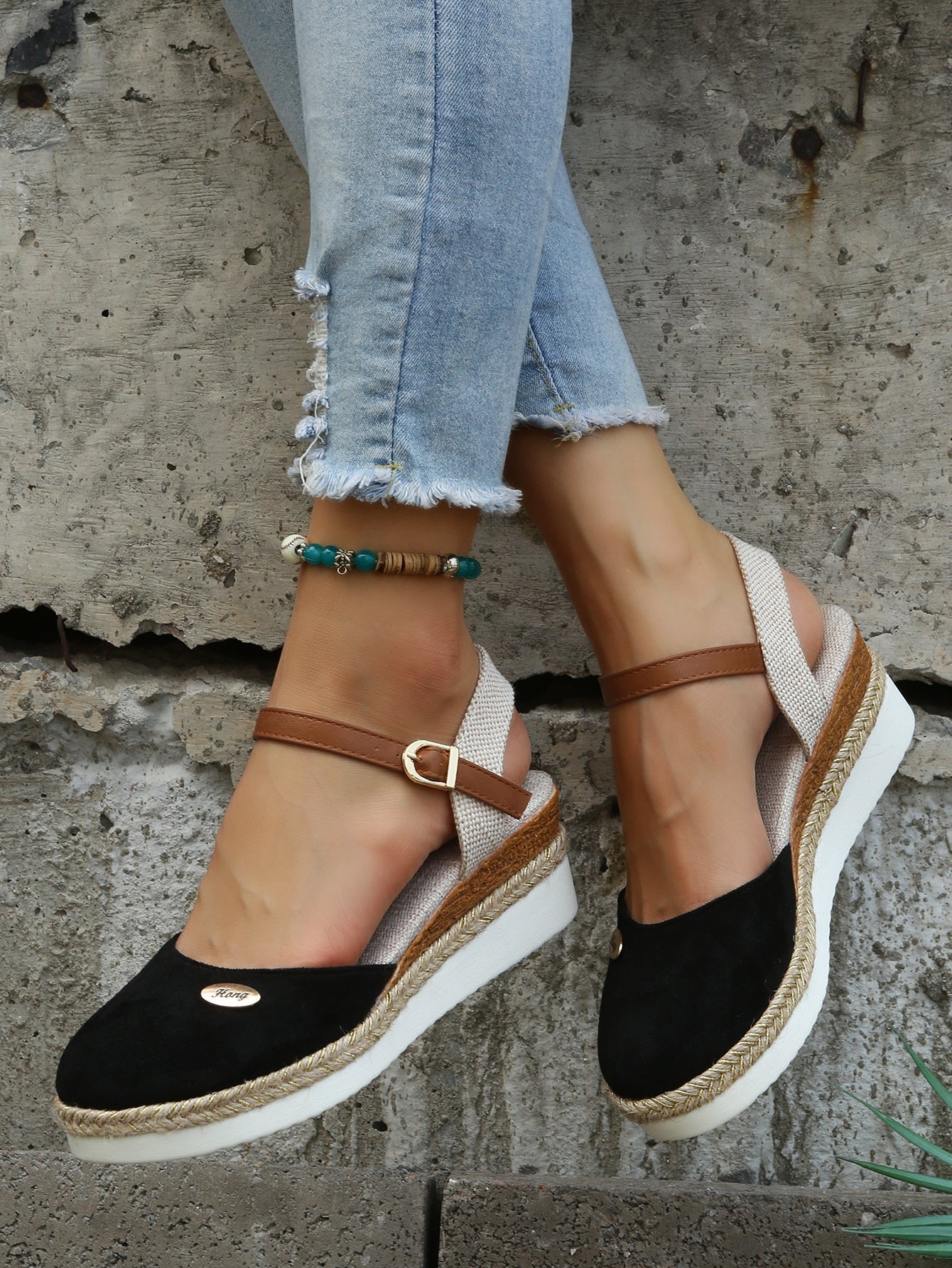 Lucie | Wedge Heels Espadrilles – Bohemian Chic Look 