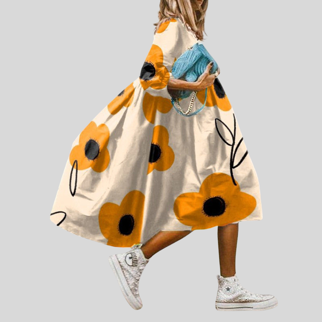 Magdalena | Boheeminen Kukallinen Mekko Naisille 