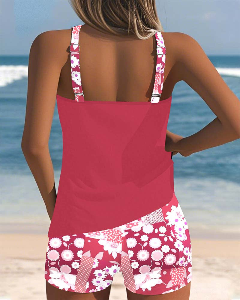 Samira | Insieme Spiaggia Donna - Stile Floreale 