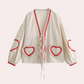 Claire | Camisa Detalle Corazón Y Toque Romántico 