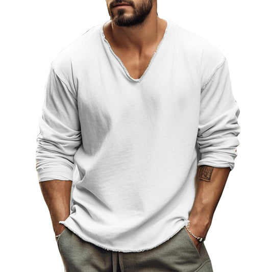 Mathieu | Høj Casual V-Hals 