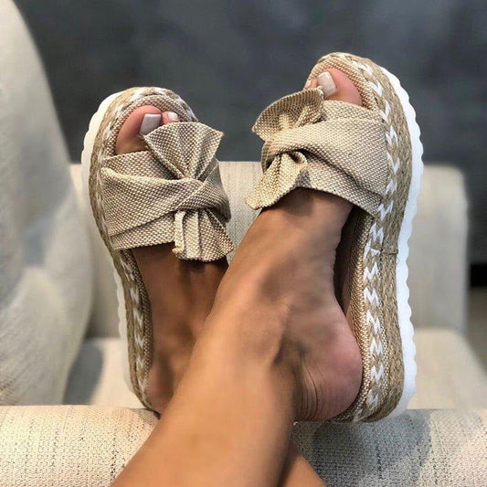 Malvina | Sandalias Con Nudo Y Sujeción Perfecta 