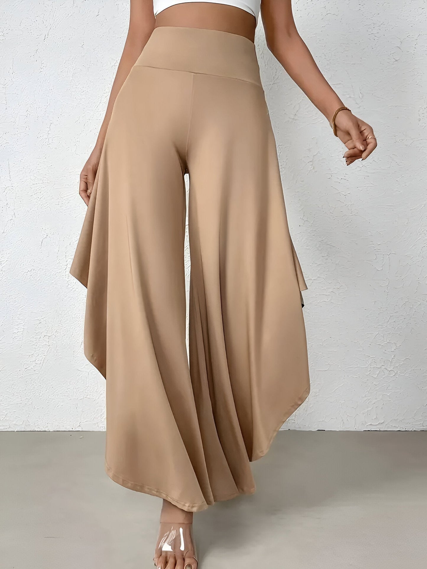Talia | Pantalon Largă cu Croială Originală – Confort și Stil Relaxat 