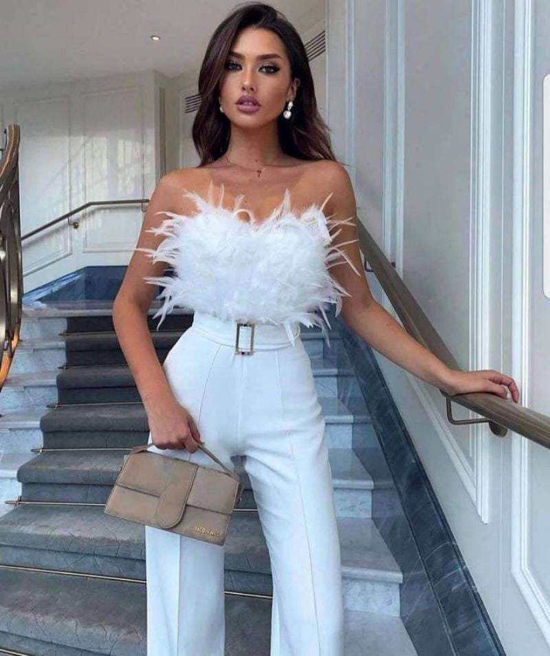 Indira | Elegant kombination med justerad topp 
