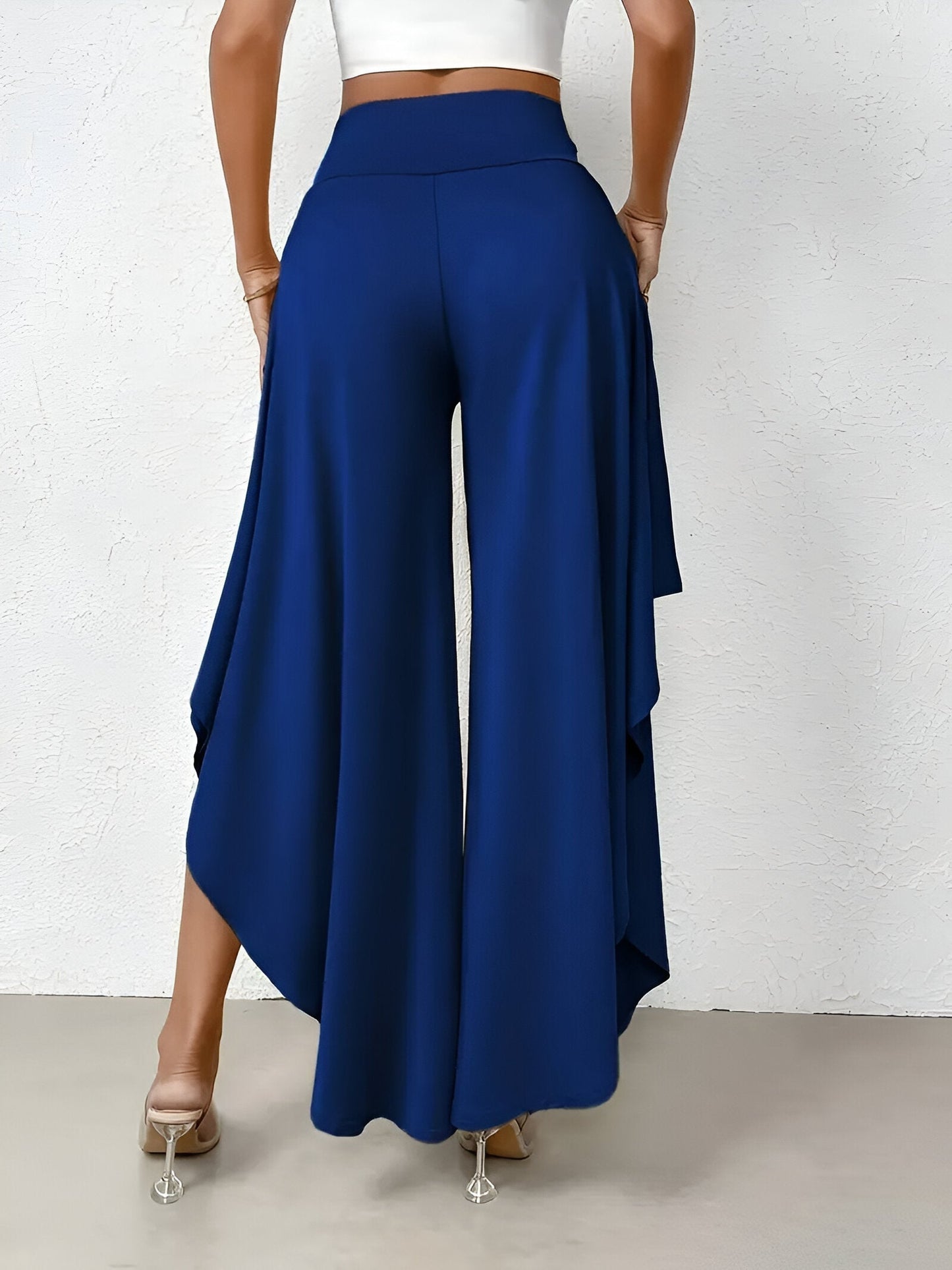Talia | Pantalon Largă cu Croială Originală – Confort și Stil Relaxat 