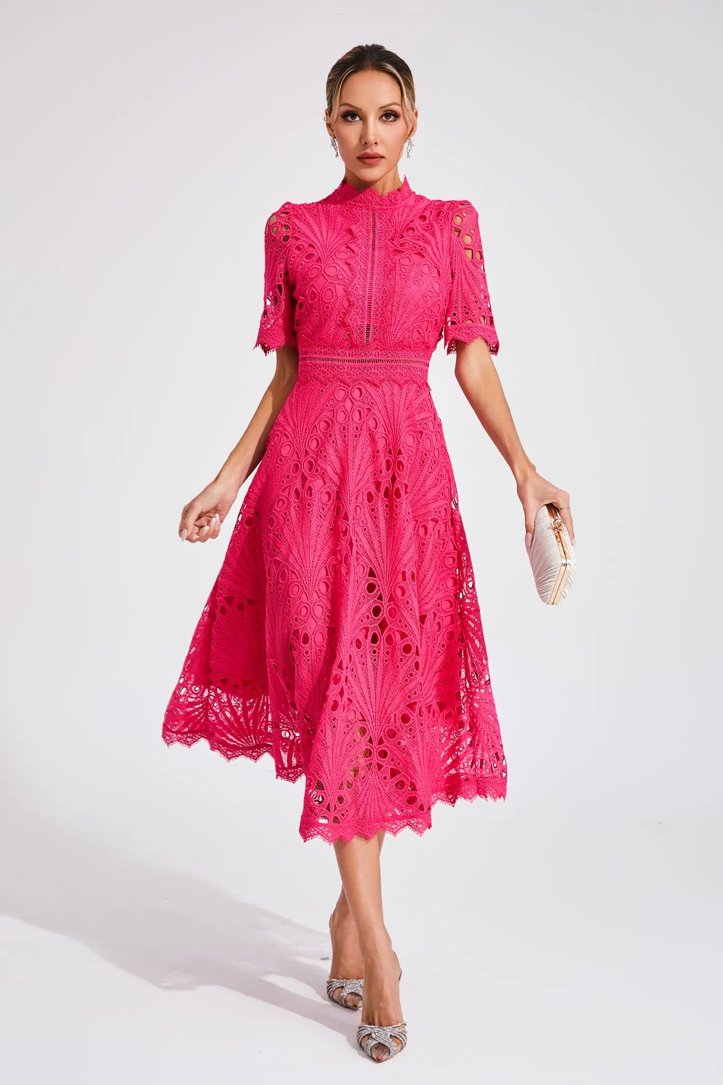 Nadine | Midi Dress – Chic Look and Refined Touches 
