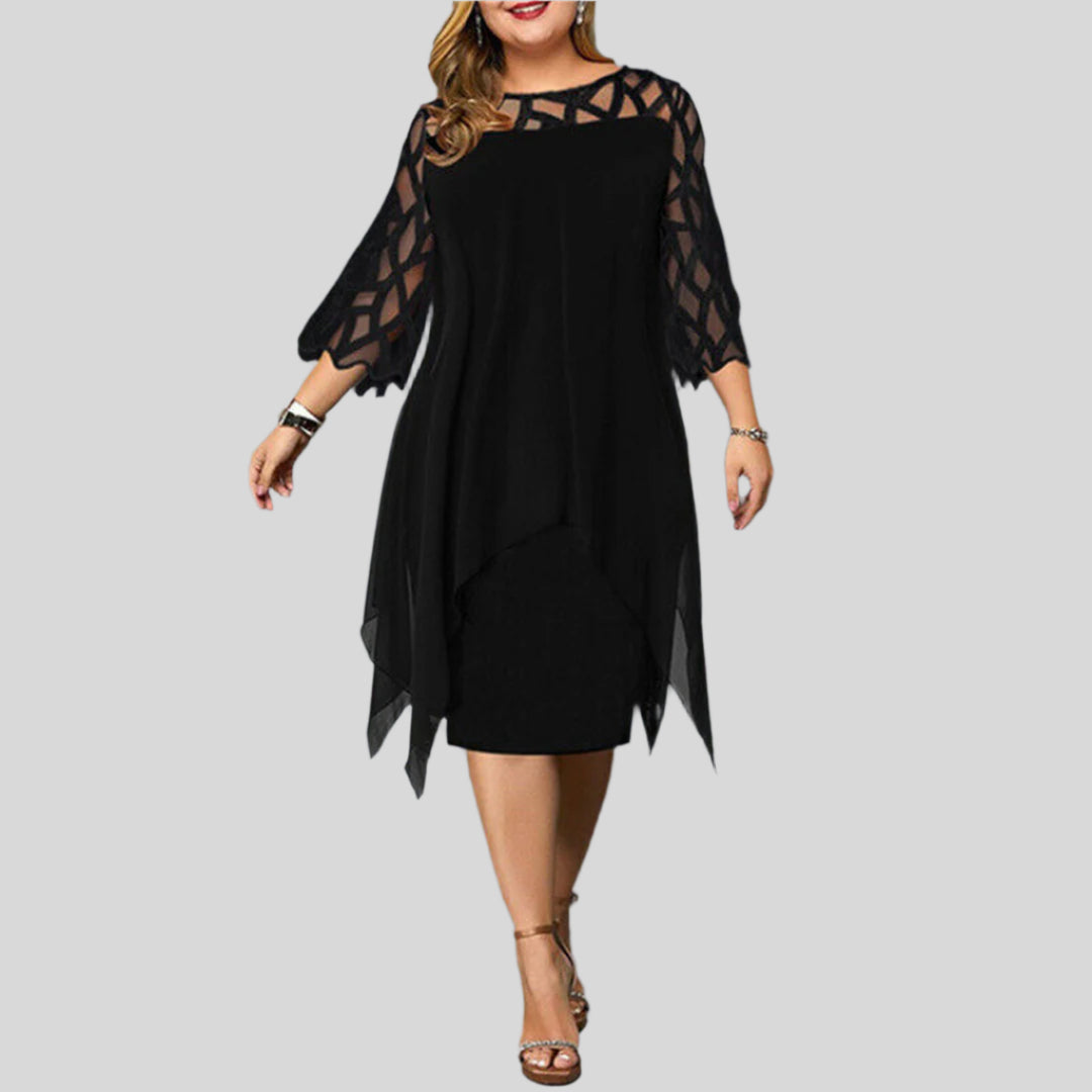 Élia | Elegante Midi Jurk 