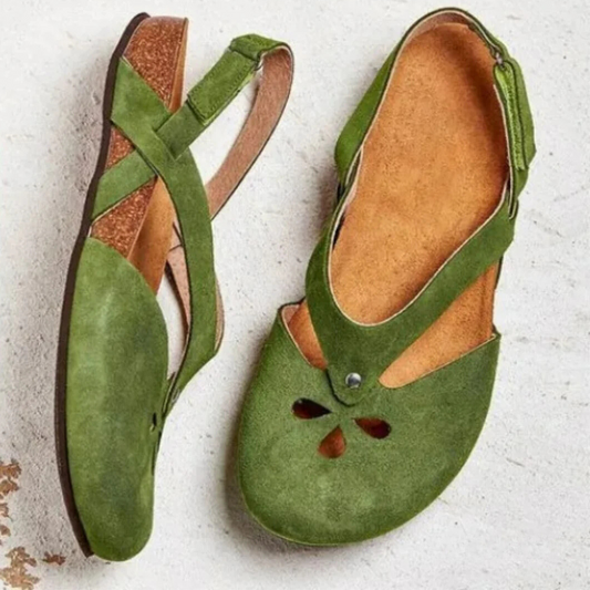 Albertine | Sandalias Elegantes – Punta Cerrada Y Ajuste Seguro 