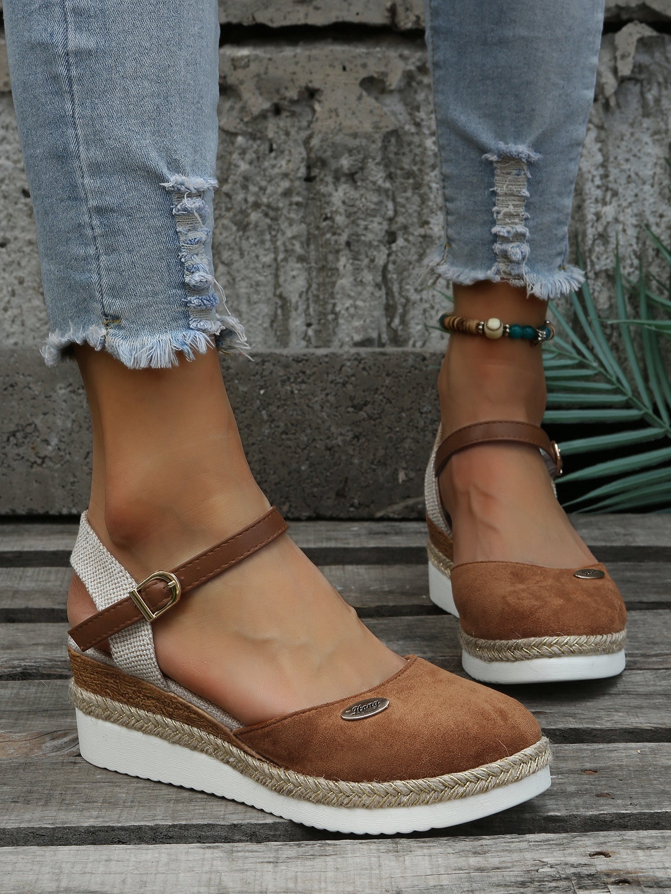 Lucie | Wedge Heels Espadrilles – Bohemian Chic Look 