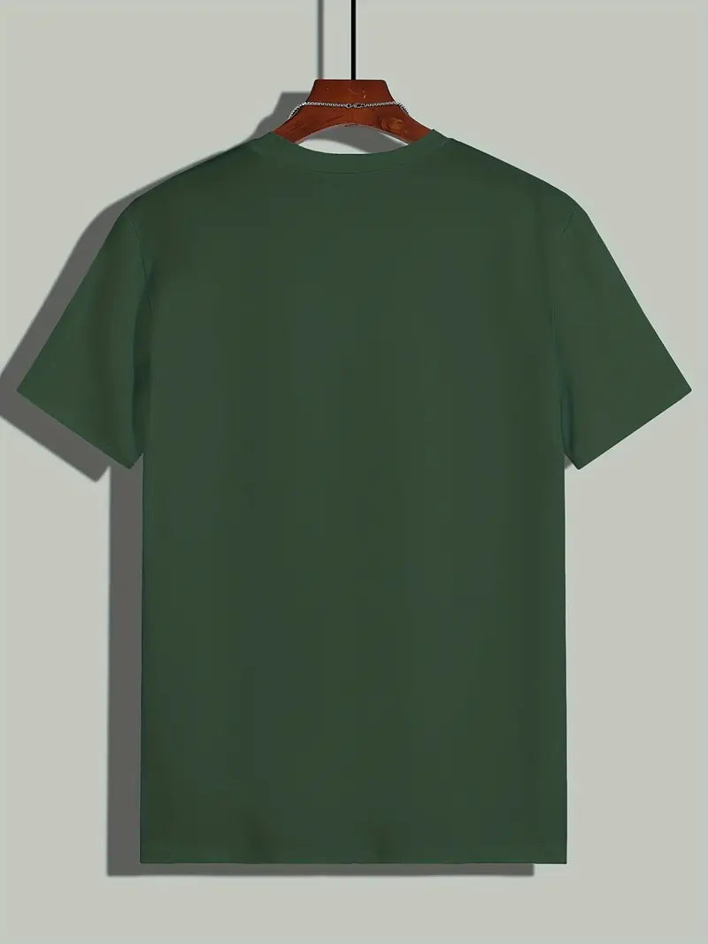 Ewen | Fitted T-shirt with Round Neck Short Sleeves 