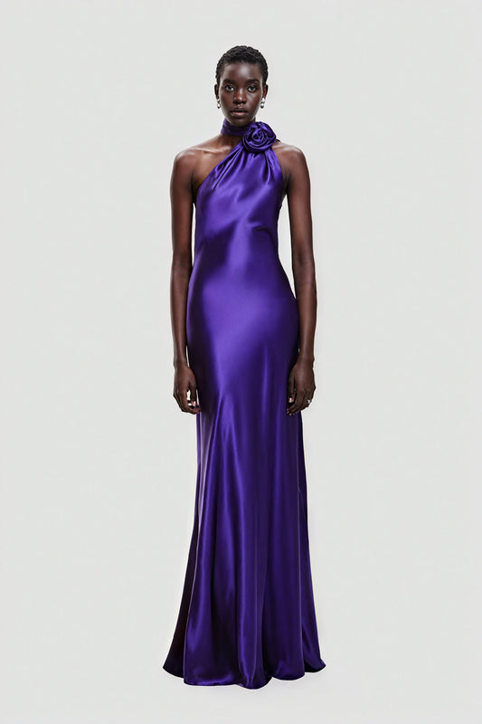 Mélya | Vestido Glamour – Elegancia Floral y Moderna 
