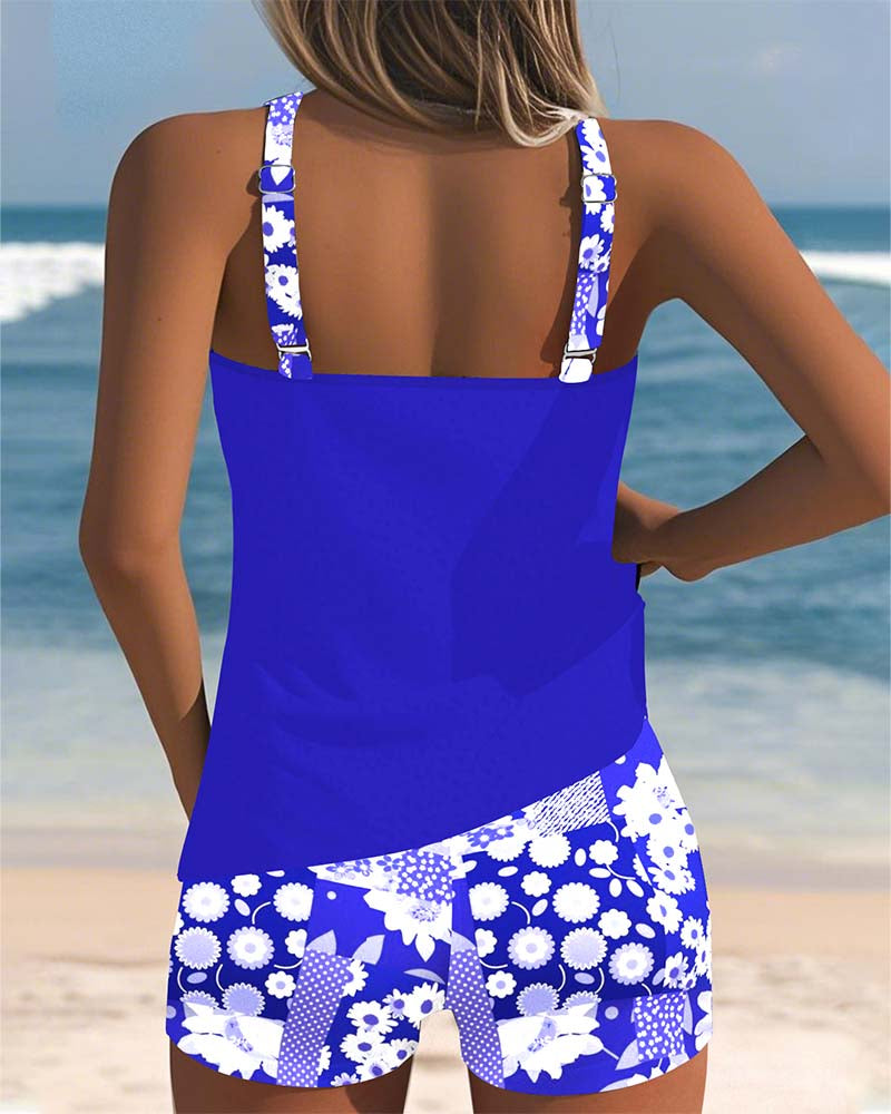 Samira | Insieme Spiaggia Donna - Stile Floreale 