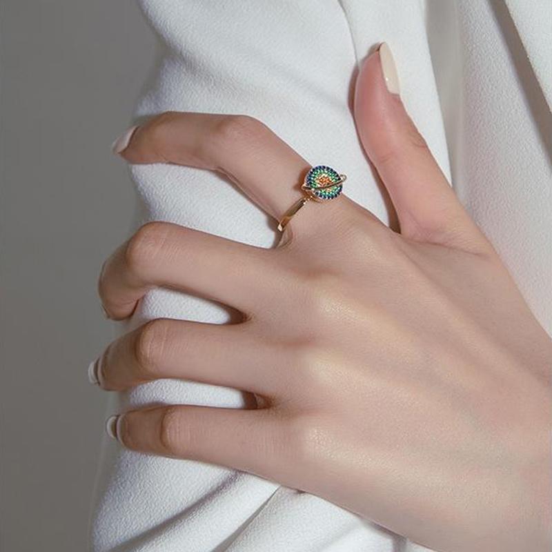 Aline | Elegantti Orbitale Sormus Stressiä Vastaava 