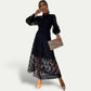 Sabrine | Midi-jurk Verfijnd – Klassieke Elegantie En Verfijnde Stijl 