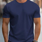 Ewen | Fitted T-shirt with Round Neck Short Sleeves 