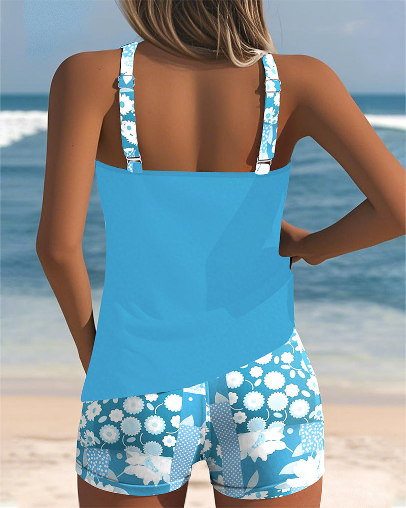Samira | Insieme Spiaggia Donna - Stile Floreale 