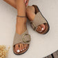 Flora | Sandales À Boucle Large – Style Décontracté Pour L'Été