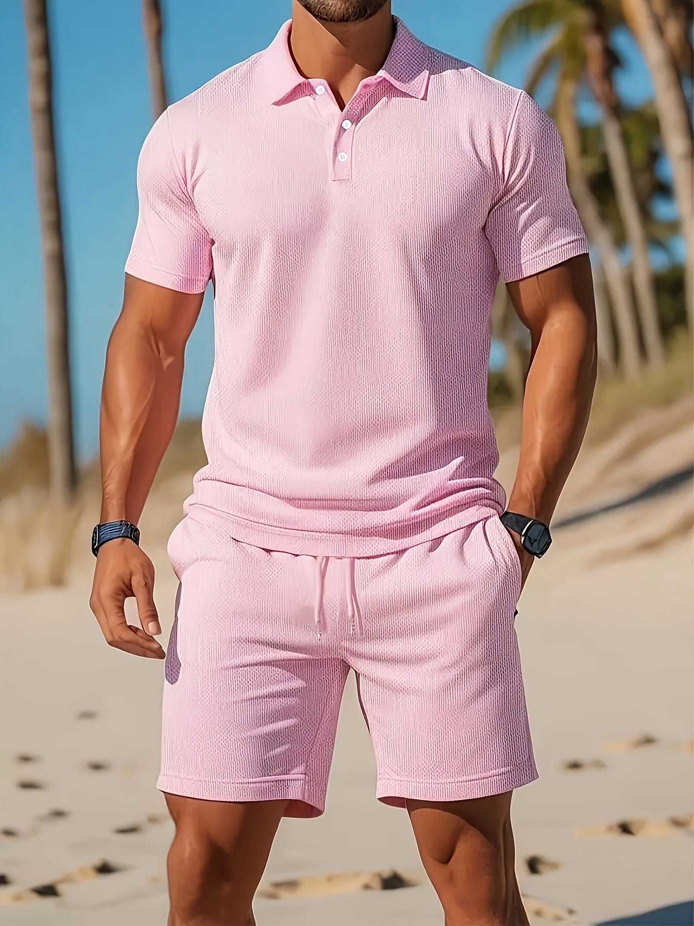 Charlie | Sæt Polo & Shorts til Mænd Komfort Og Stil 