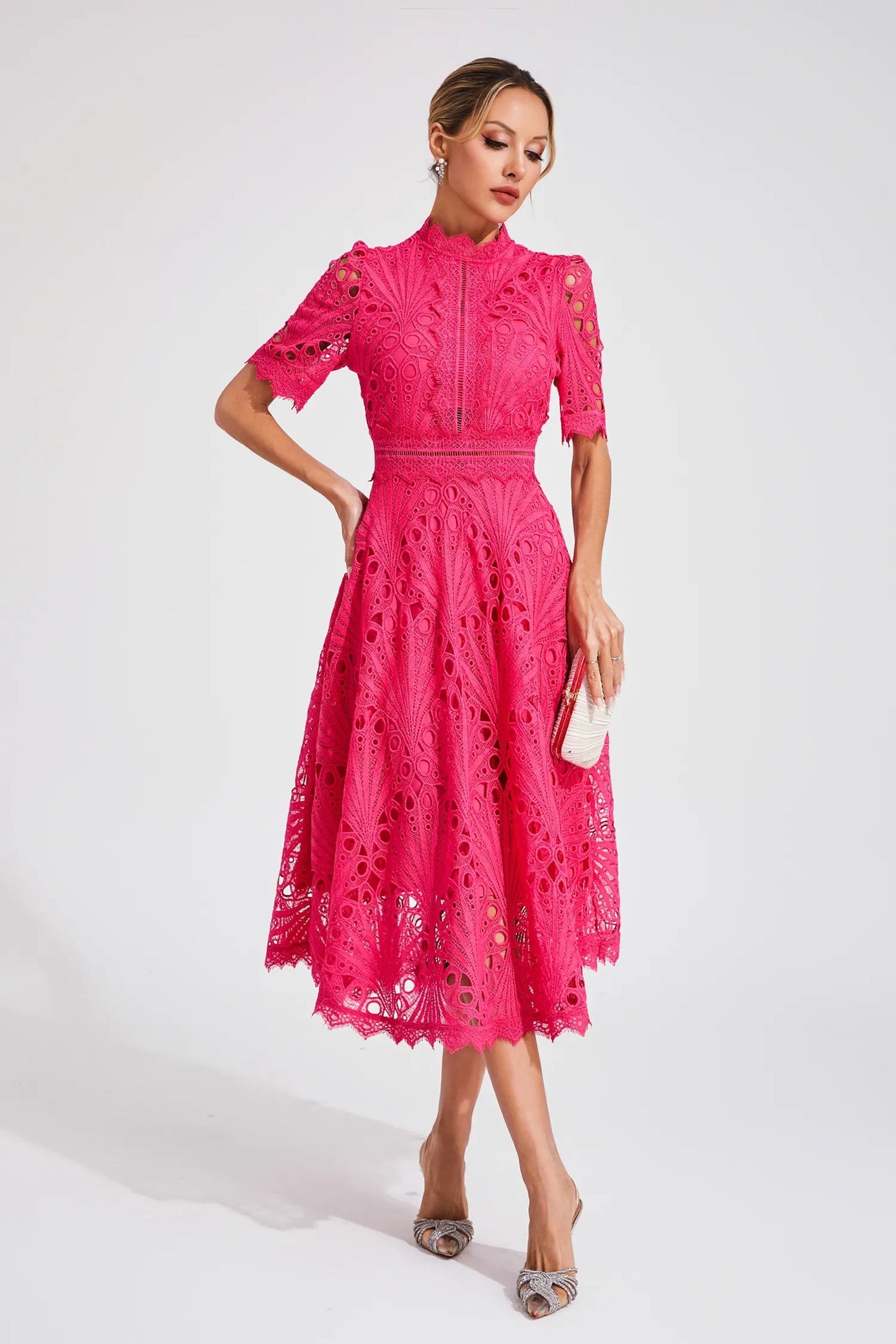 Nadine | Midi Dress – Chic Look and Refined Touches 